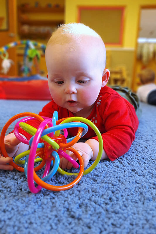 Learning Paths Academy, Baby Steps, Little boy playing with toy